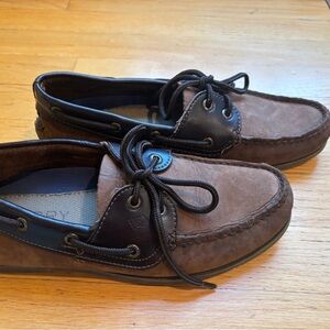 Men's Brown Leather SPERRY Boat Shoes